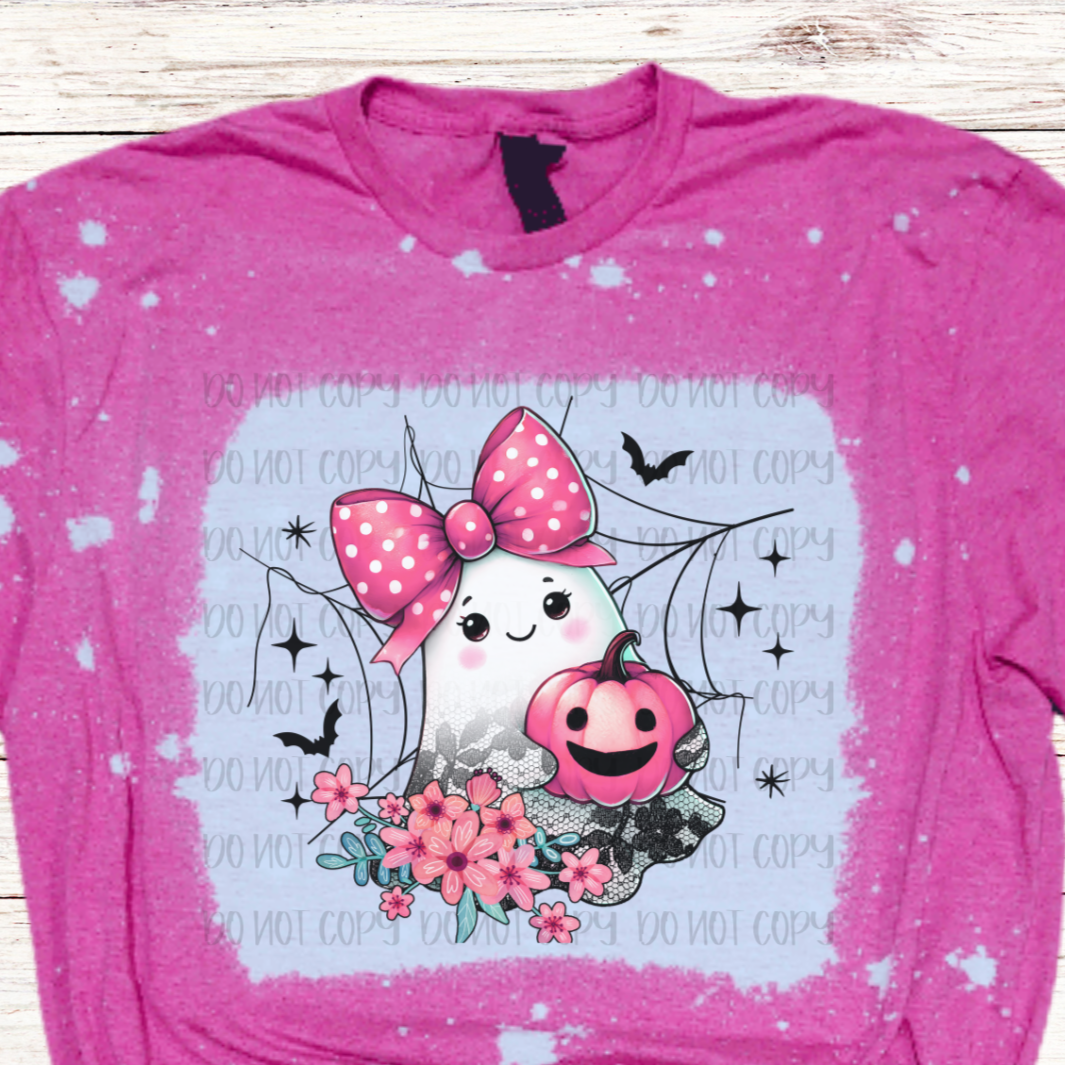 Cute Lace Ghost Halloween Shirt