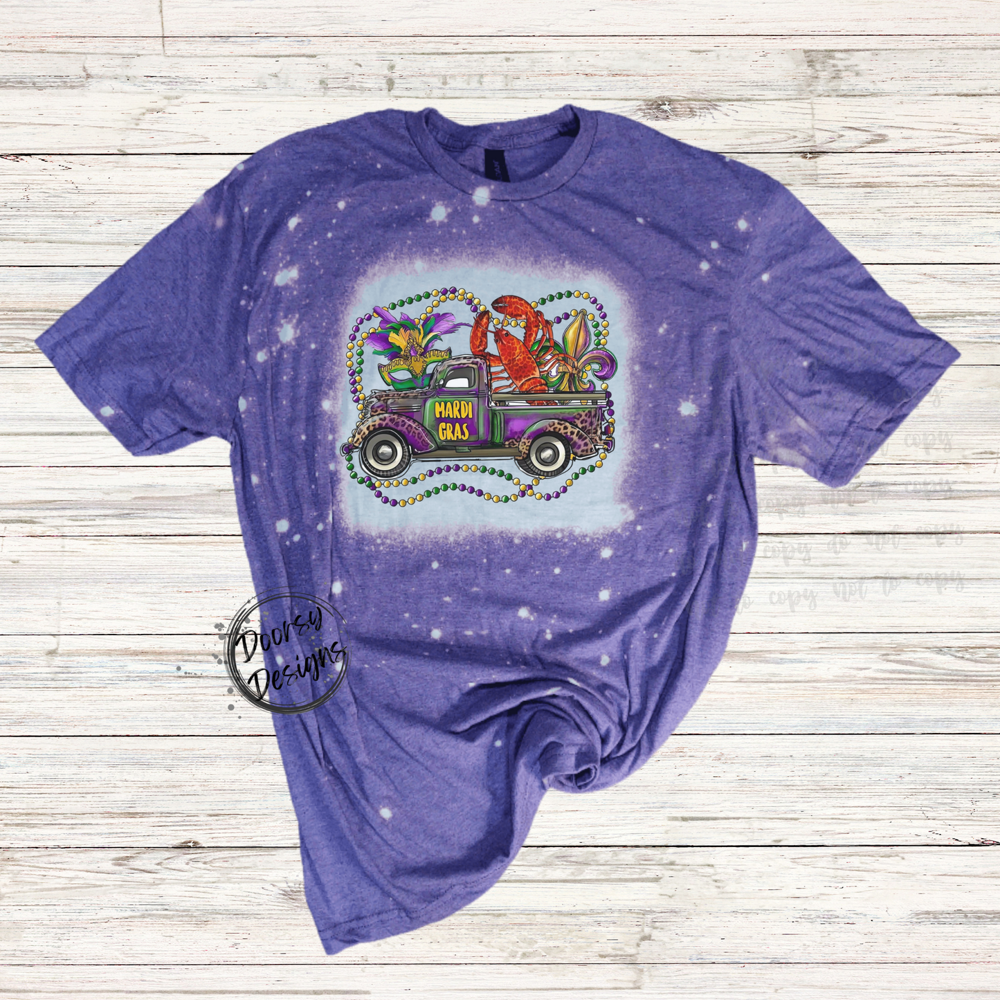 Multiple Mardi Gras T-Shirts