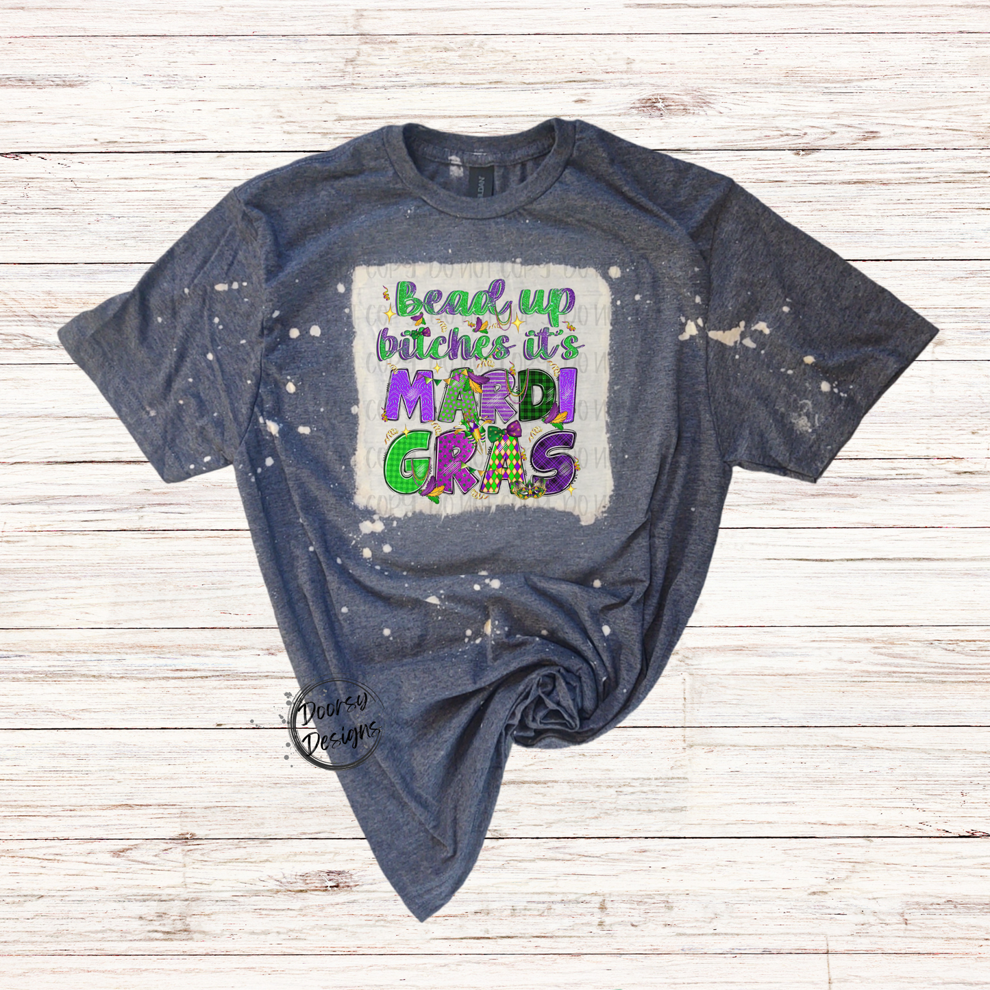 Bead Up It's Mardi Gras T-Shirt