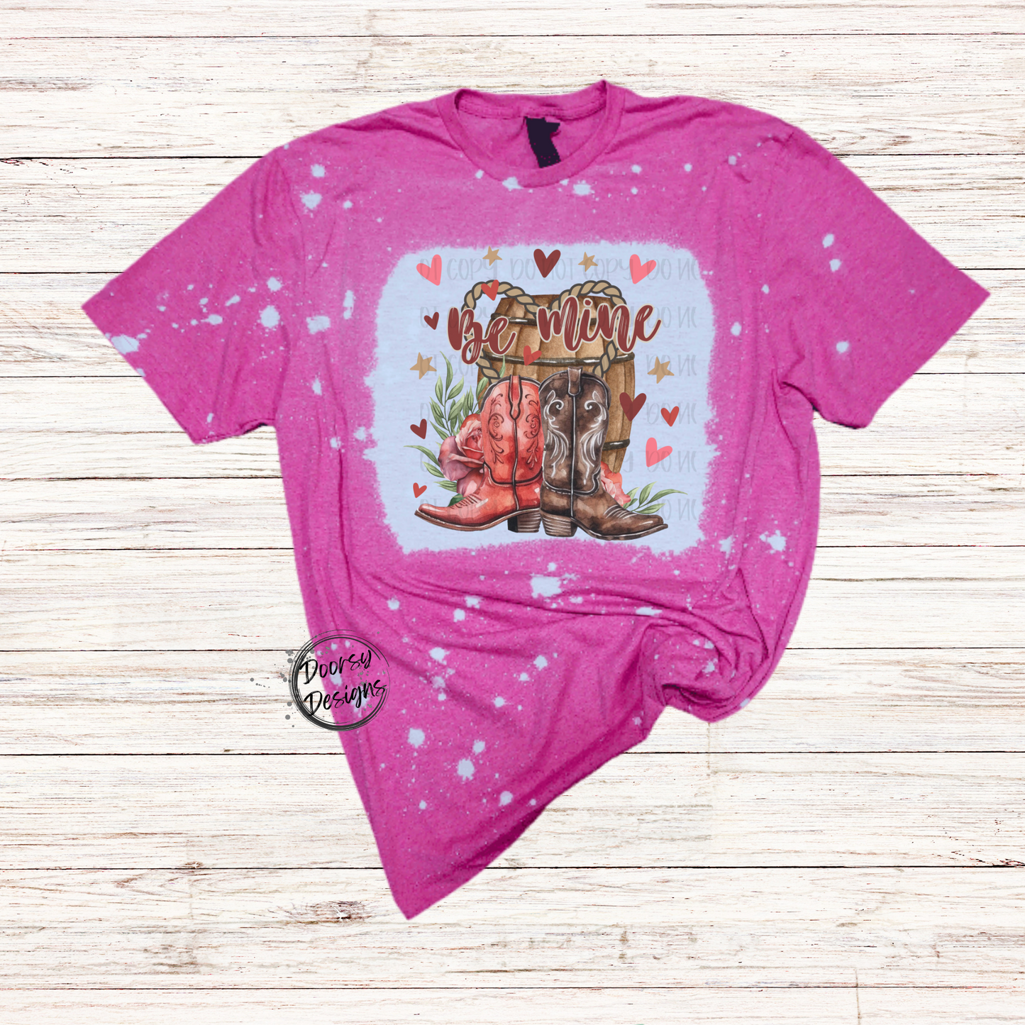 Be Mine Cowboy V-Day T-Shirt