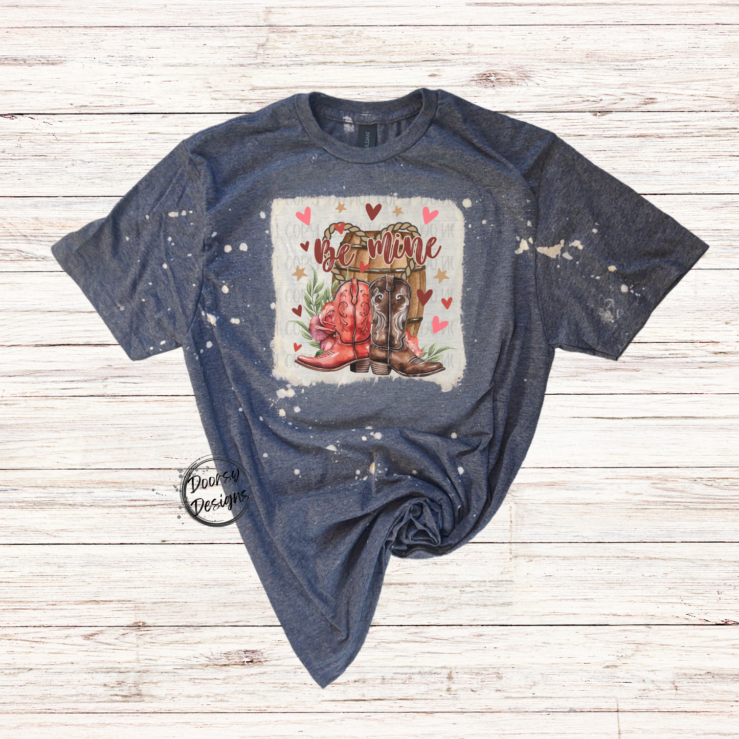 Be Mine Cowboy V-Day T-Shirt