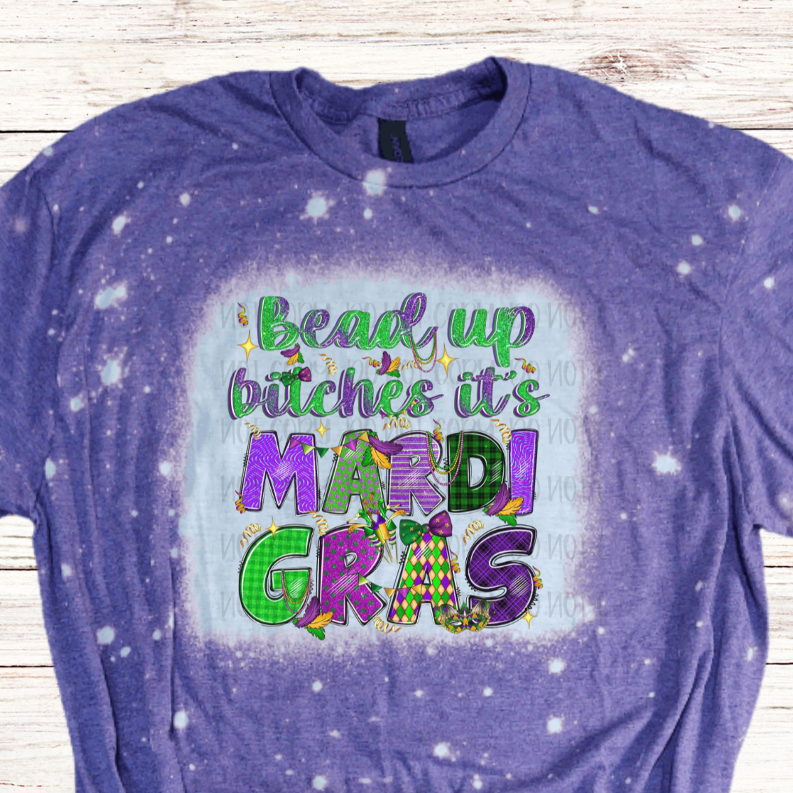 Bead Up It's Mardi Gras T-Shirt