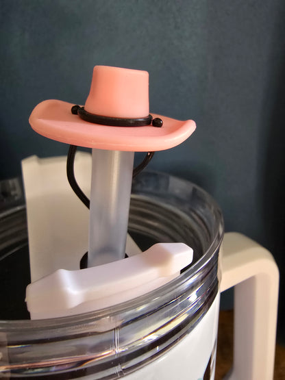 Cowboy Hat Straw Topper for 40oz Tumblers