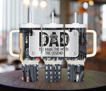 DAD the Legend 40oz Sublimation Tumbler Cup