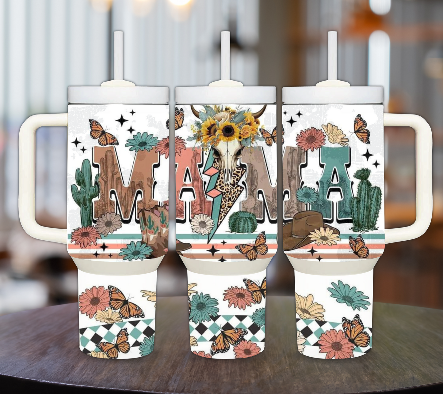 Western MAMA 40oz Sublimation Tumbler