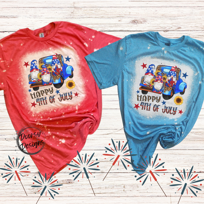 Happy 4th of July Shirt with Gnomes