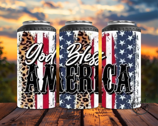 God Bless America Can Cooler