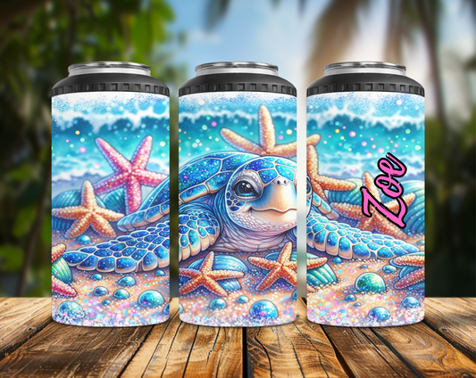 Turtle and Sea Stars Can Cooler