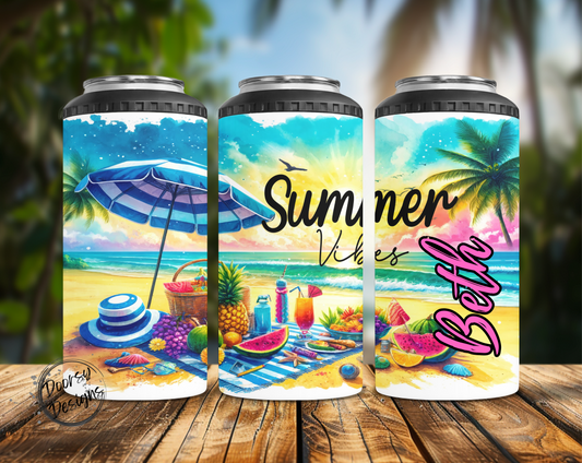 Summer Vibes Can Cooler