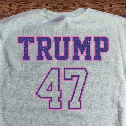 Trump 47 Crewneck Sweatshirt