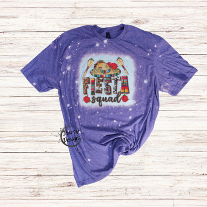 Fiesta Squad Bleached Group T-Shirts