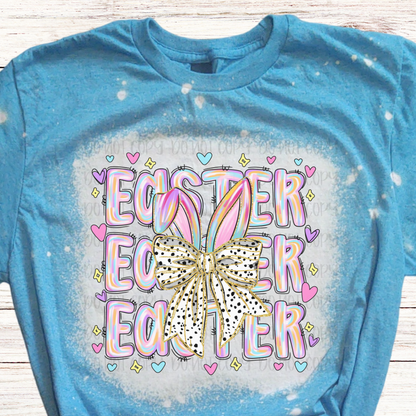Easter Easter Easter Shirt with Bow