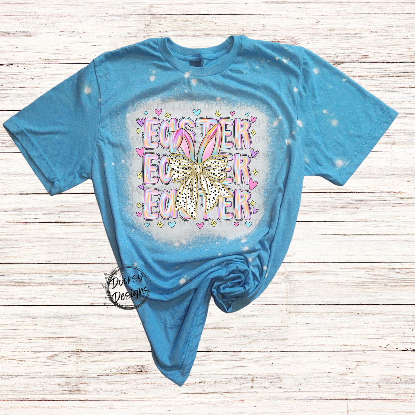 Easter Easter Easter Shirt with Bow