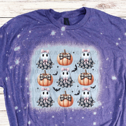 Daisy Ghosts & Pumpkins Halloween Shirt