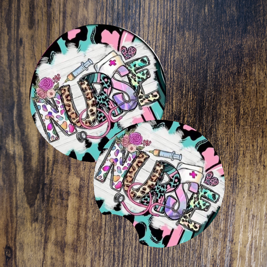 Nurse Car Coaster Set of 2