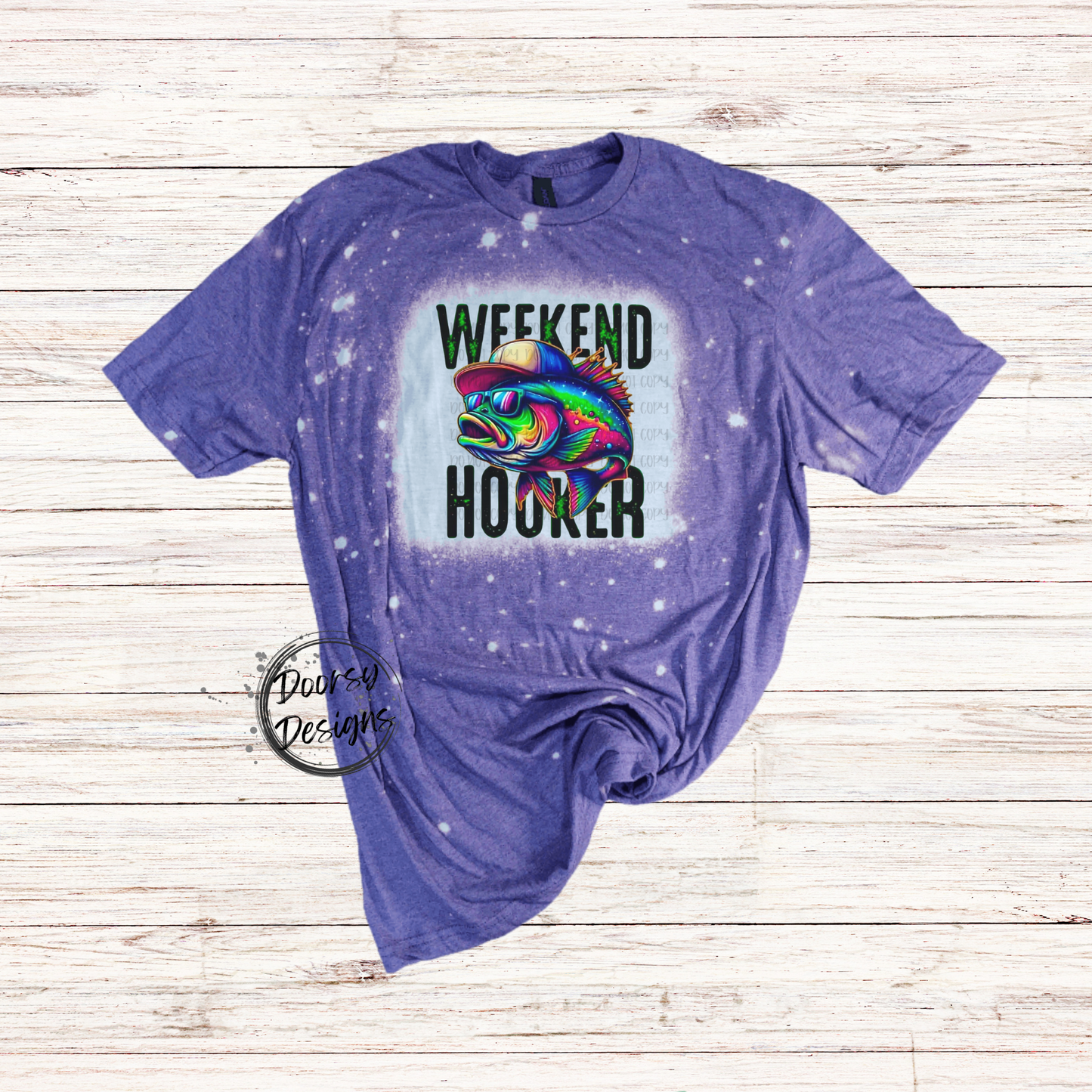 Weekend Hooker Bleached T-Shirt