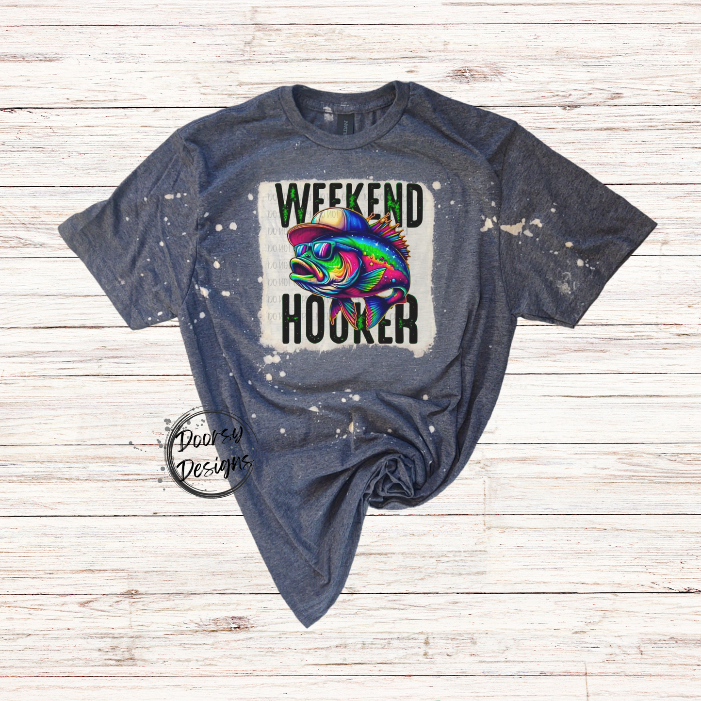 Weekend Hooker Bleached T-Shirt