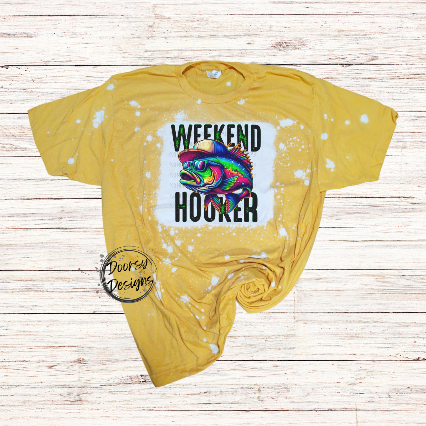 Weekend Hooker Bleached T-Shirt