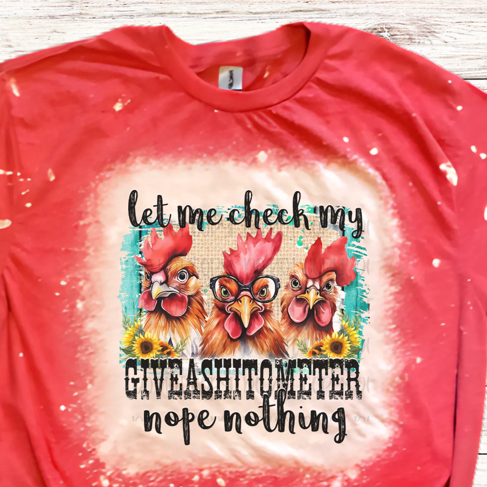 My Give-A-Chicken Bleached T-Shirt