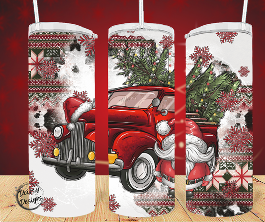 Sweater Christmas Tree 20oz Sublimation Tumbler Cup