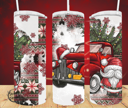 Sweater Christmas Tree 20oz Sublimation Tumbler Cup