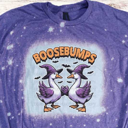 BooseBumps Bleached Halloween Shirt