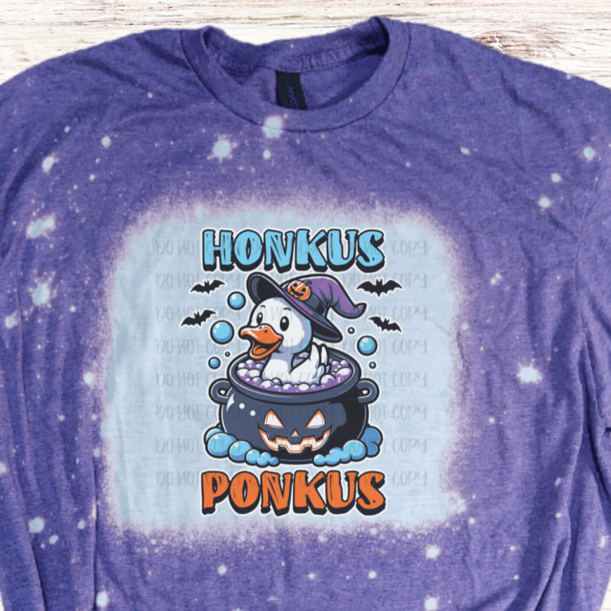 Honkus Ponkus Bleached Halloween Shirt