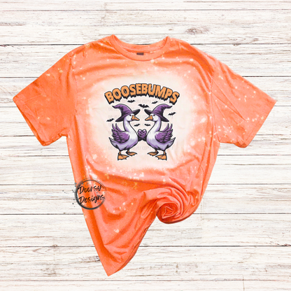 BooseBumps Bleached Halloween Shirt