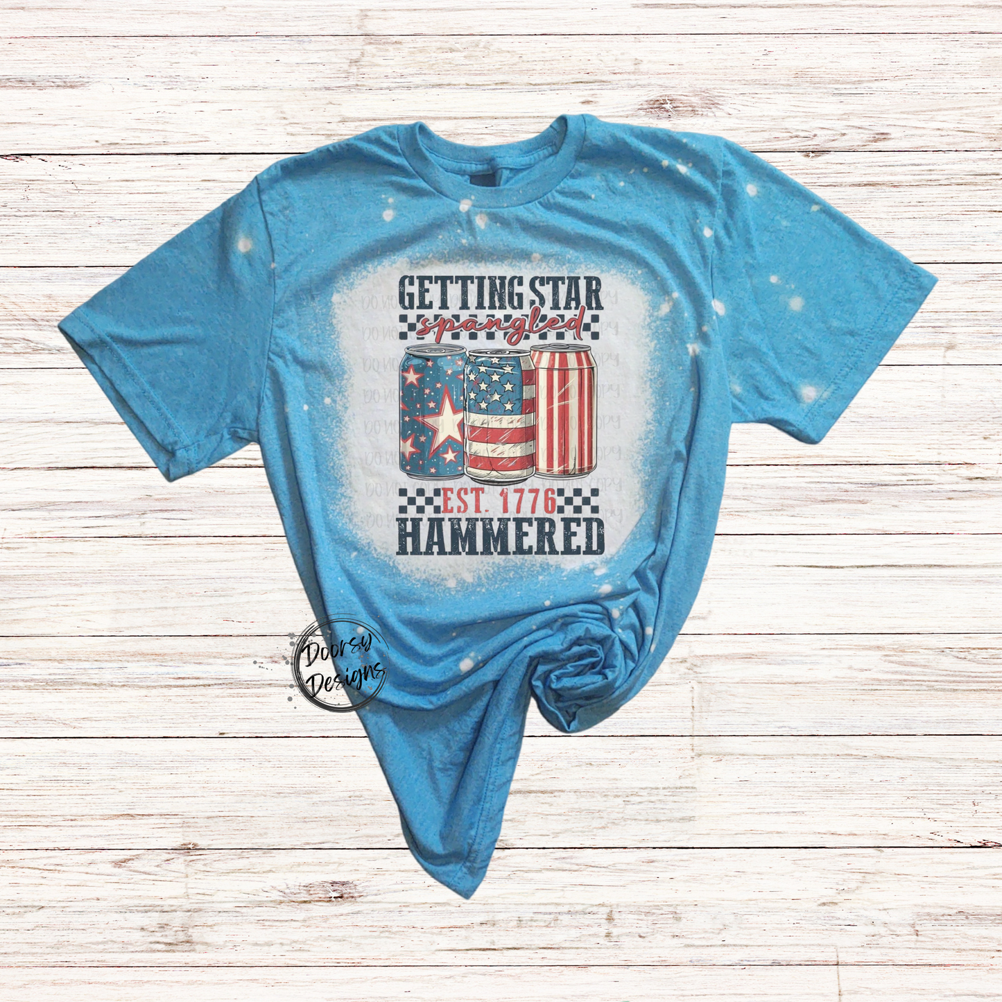 Getting Star Spangled Hammered 4th of July Shirt
