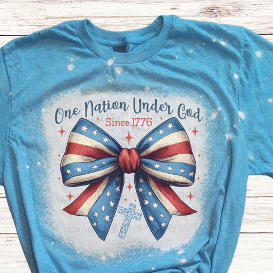 One Nation Under God 4th of July Shirt