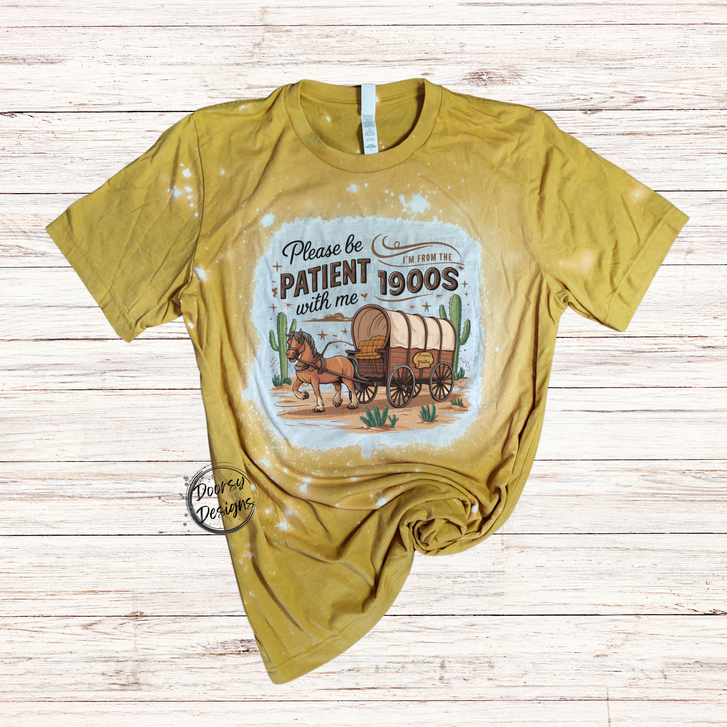 I'm From the 1900s Bleached T-Shirt