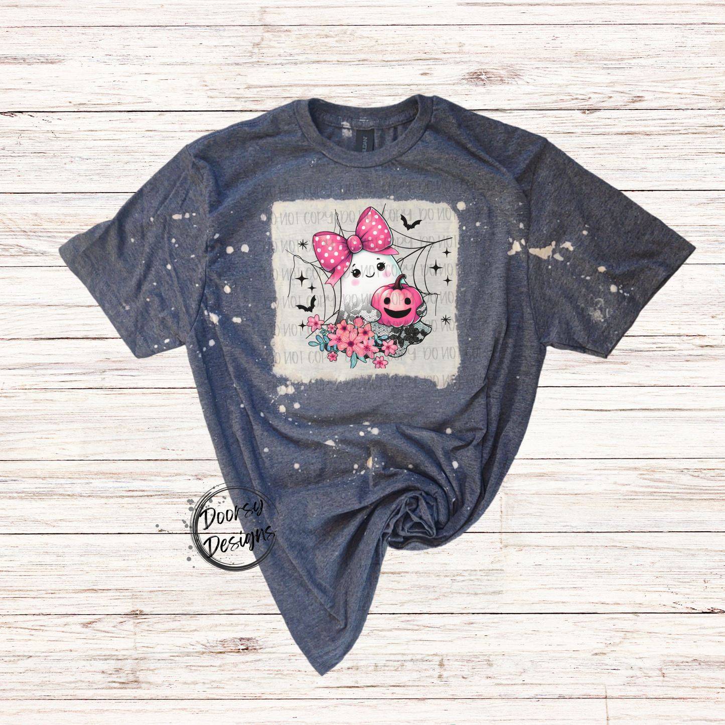 Cute Lace Ghost Halloween Shirt