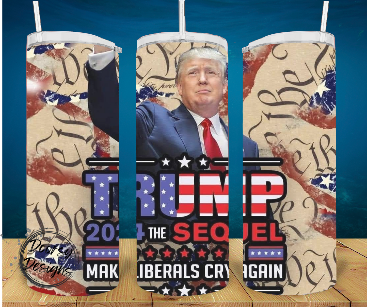 Trump 2024 the Sequel 20oz Sublimation Cup