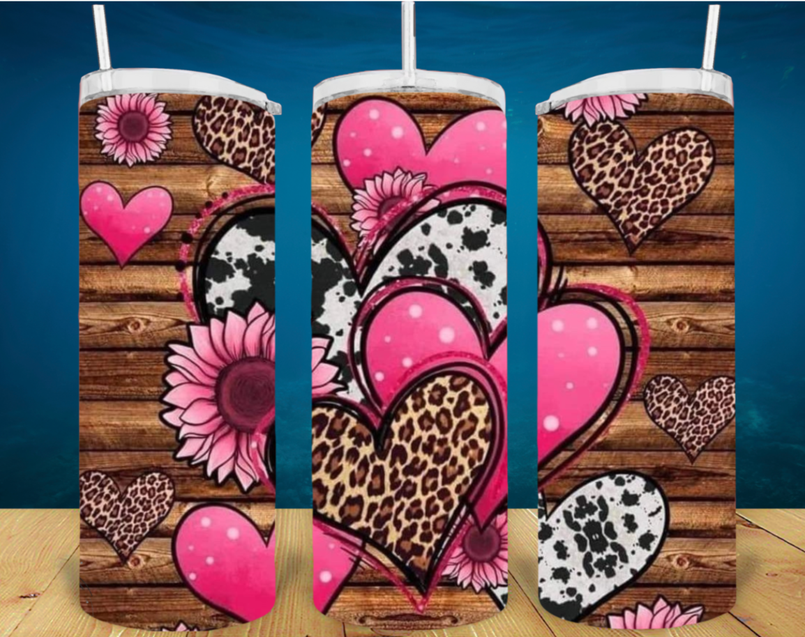 ALL Valentines Day Sublimation Tumblers