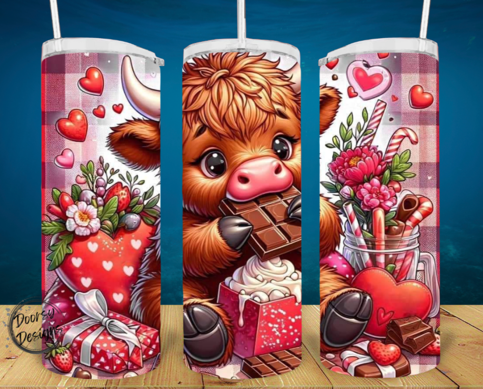 ALL Valentines Day Sublimation Tumblers