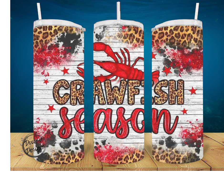 Mardi Gras Sublimation Tumblers