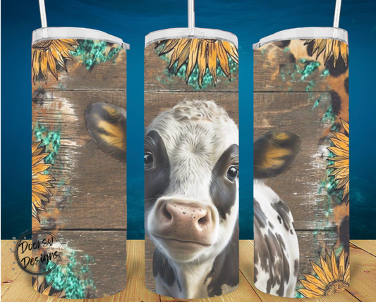 Baby Cow Tumbler 20oz Sublimation Cup