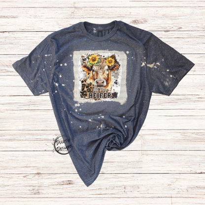 Not Today Heifer Bleached T-Shirt