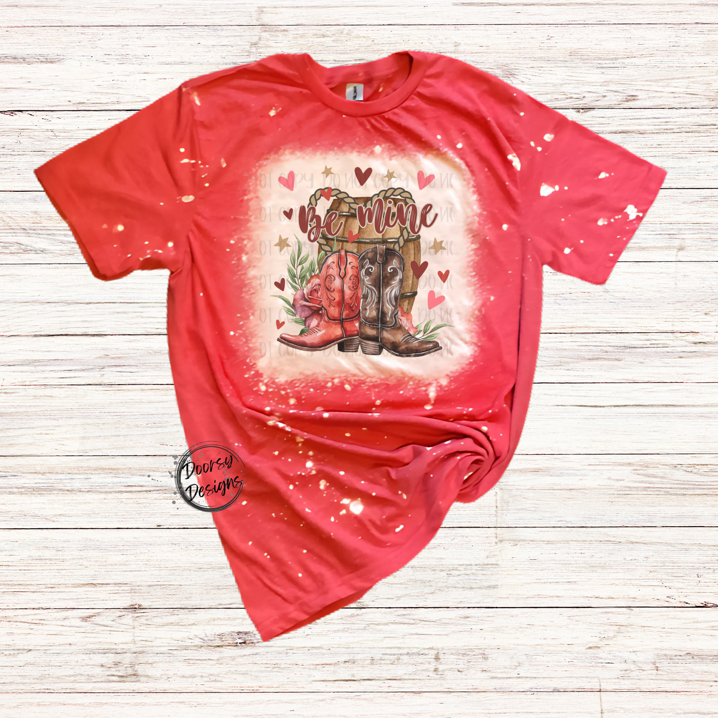 Be Mine Cowboy V-Day T-Shirt